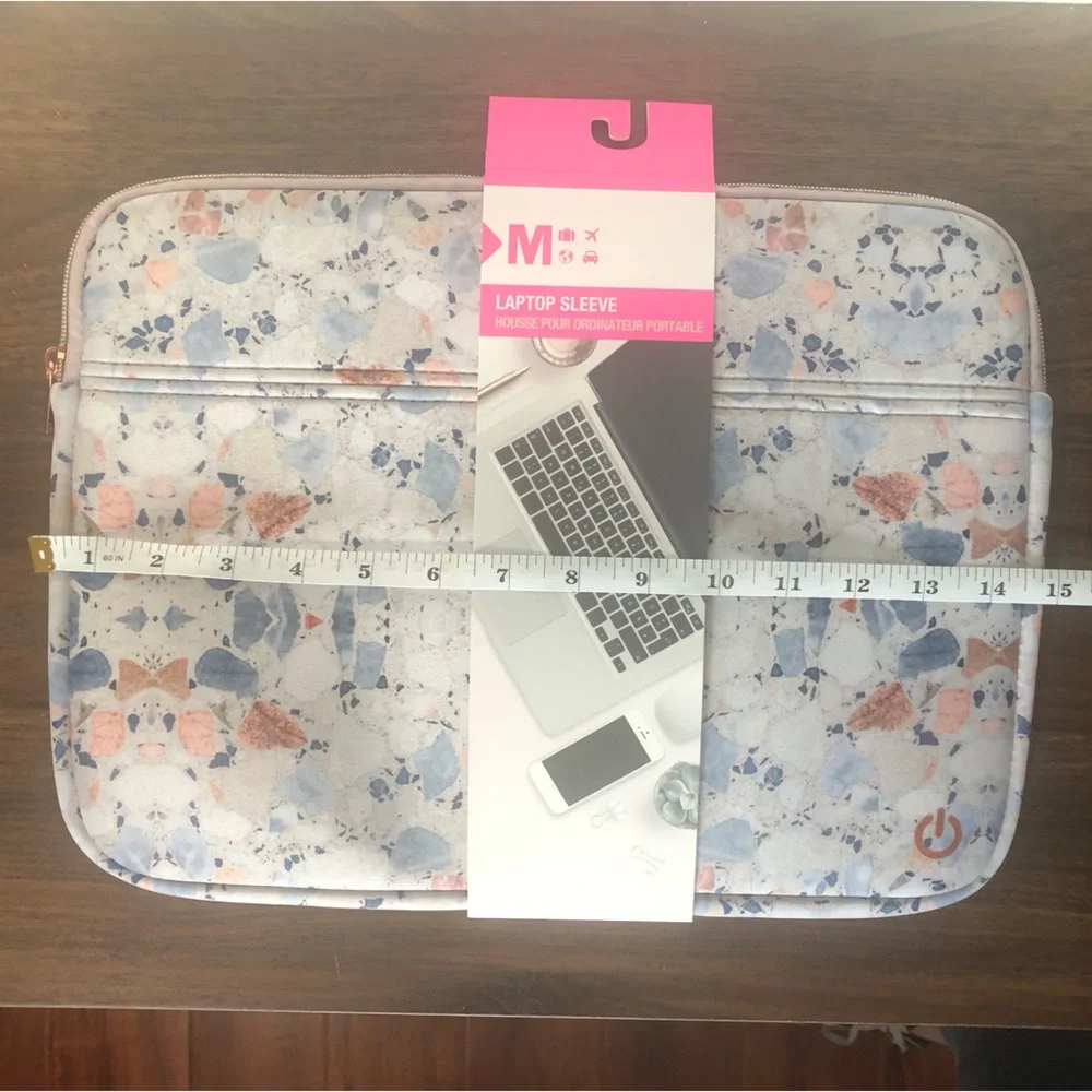 MYTAGALONGS Terrazzo Print Laptop Sleeve